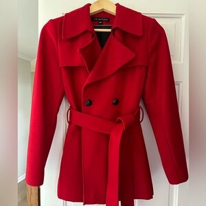 Cute Via Spiga red coat
